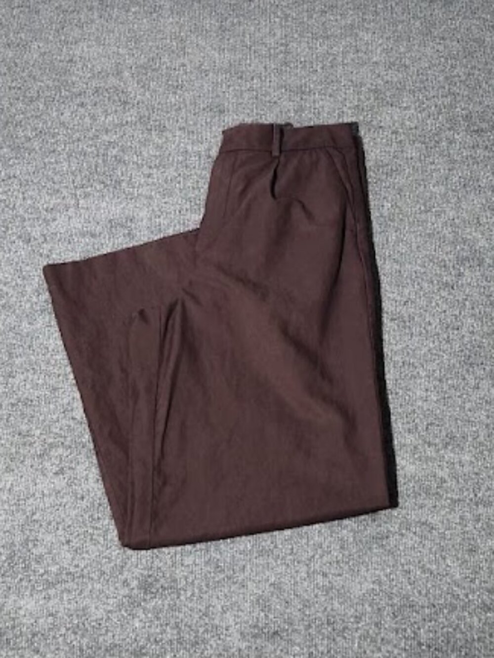 Madewell "The Slouchy Straight Pant" Drapey Twill Women's Size 8